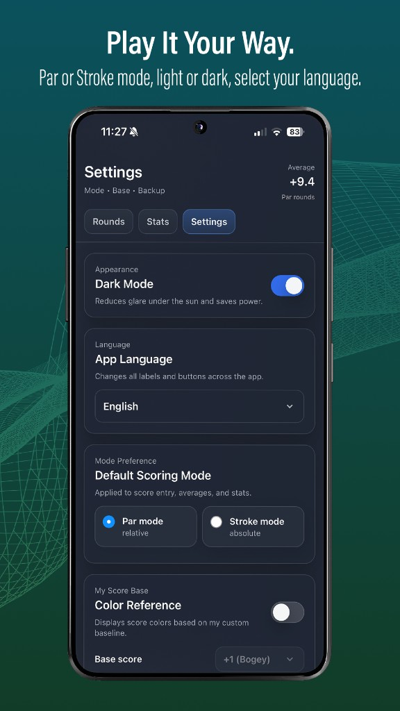 Dark Mode