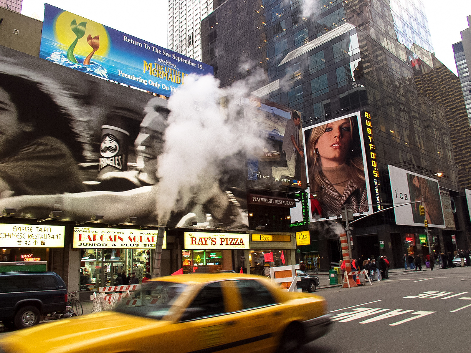 Times Square, Manhattan, New York, March 2000
