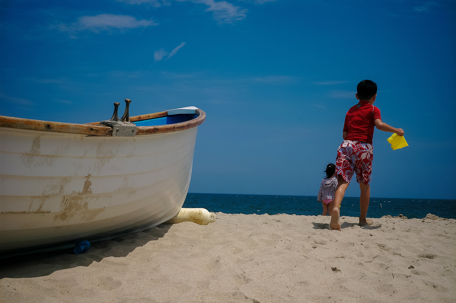 Brandon and Rina, Sandy Hook, New Jersey, June 2008