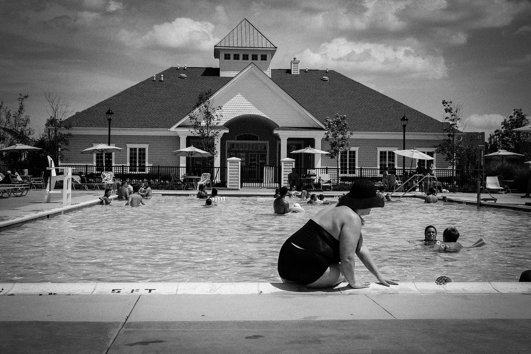 Meadow Creek Swimming Pool, Manalapan, New Jersey, July 2010