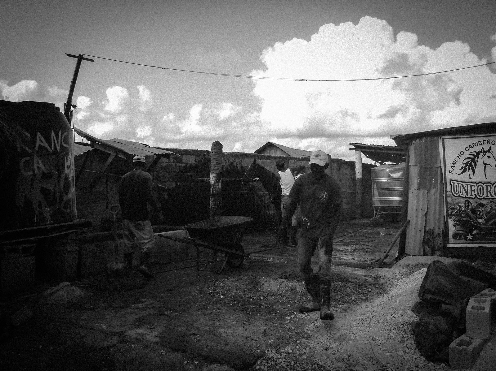 Stall, Punta Cana, Dominican Republic, July 2013